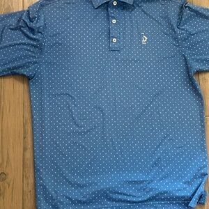 FootJoy Blue Casual Button Down Shirt Classic Design